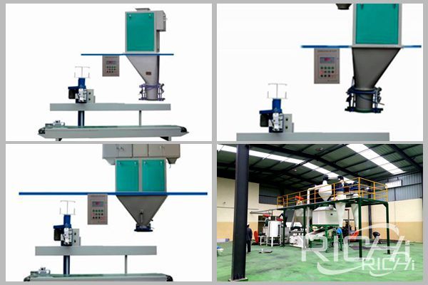 How to see the parameter of packaging scales-granule production line