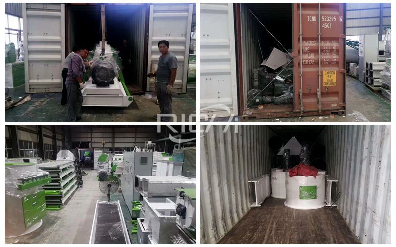 10t/h Wood Pellet Production Line Equipment Sent To The United States
