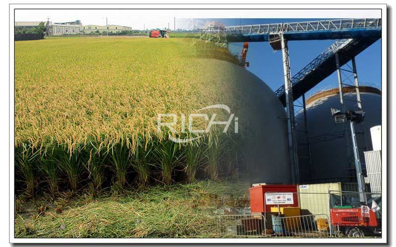4 Sets of 2-2.5 T/h Rice Husk Biomass Pellet Machine Production Line Project