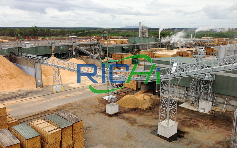 8-9T/H New Design Completely Biomass Wood Pellet Plant In China