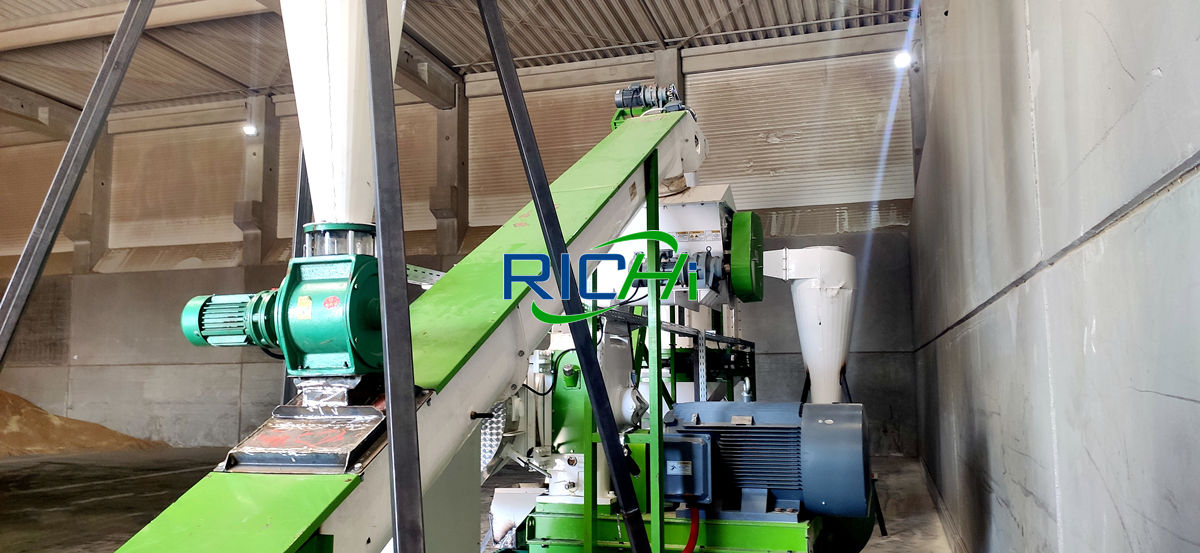  Romania rice husk sawdust straw granulator wood pellet mill press machine sawdust logs for sale sawdust pellet press