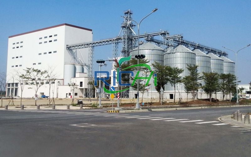 60T/H Livestock Feed Mill in Russia