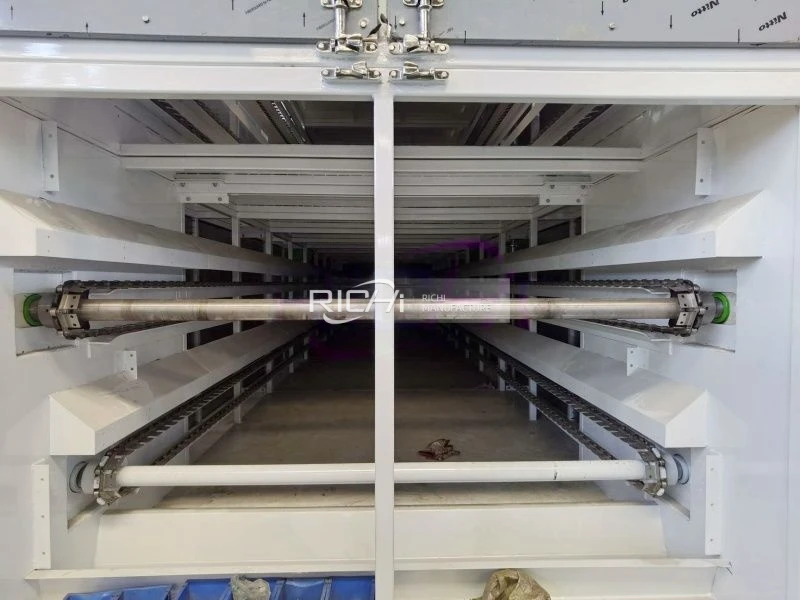 continuous belt dryer system part