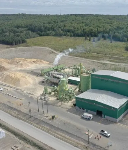 biomass pellet machine plant