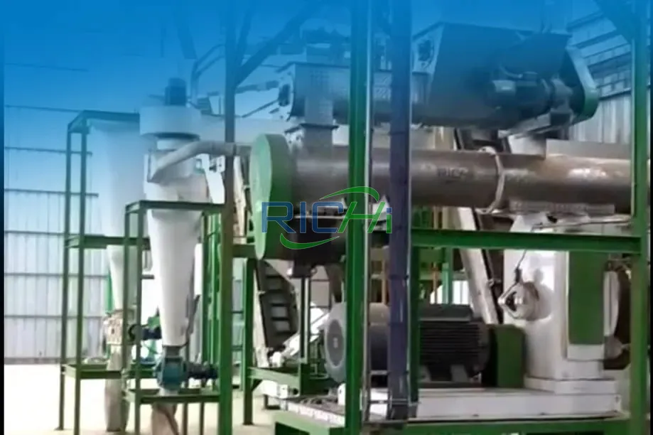 5-6T/H Biomass Pellet Machine for sale Kazakhstan