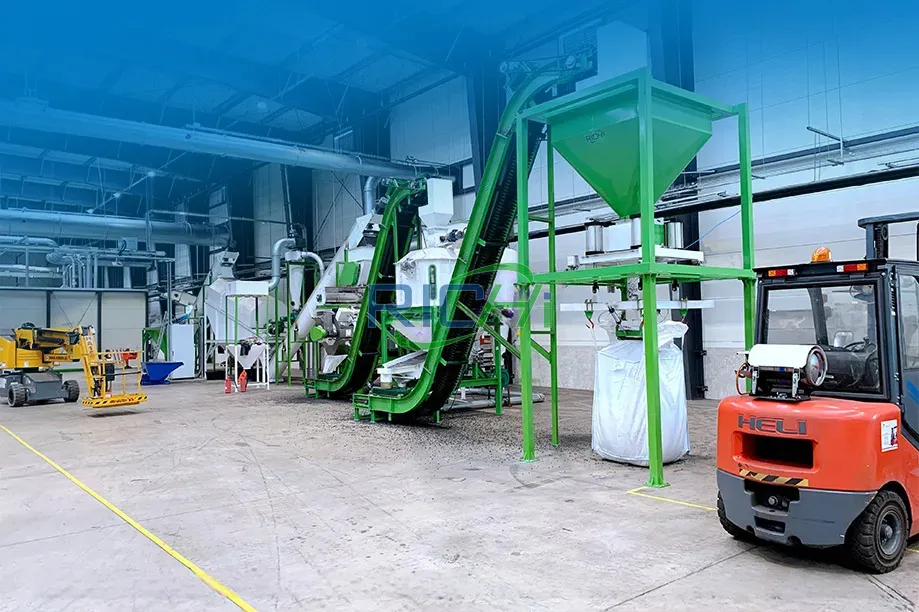 4-5T/H Biomass Pellet Machine for sale Brazil