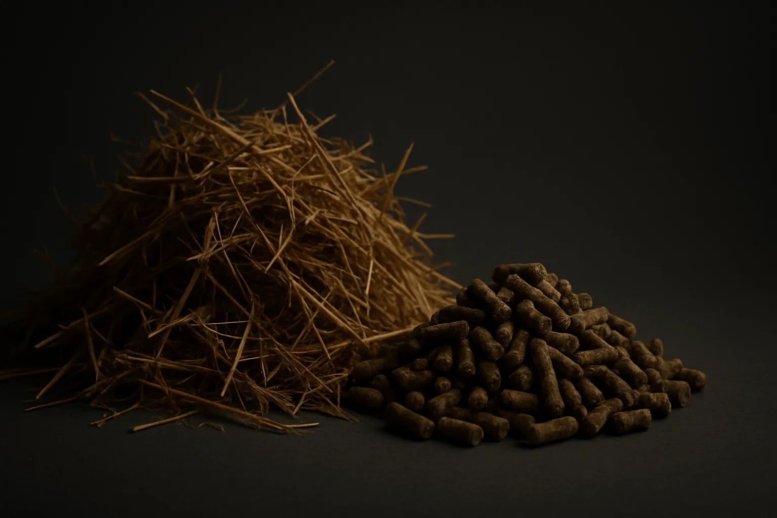 straw pellets