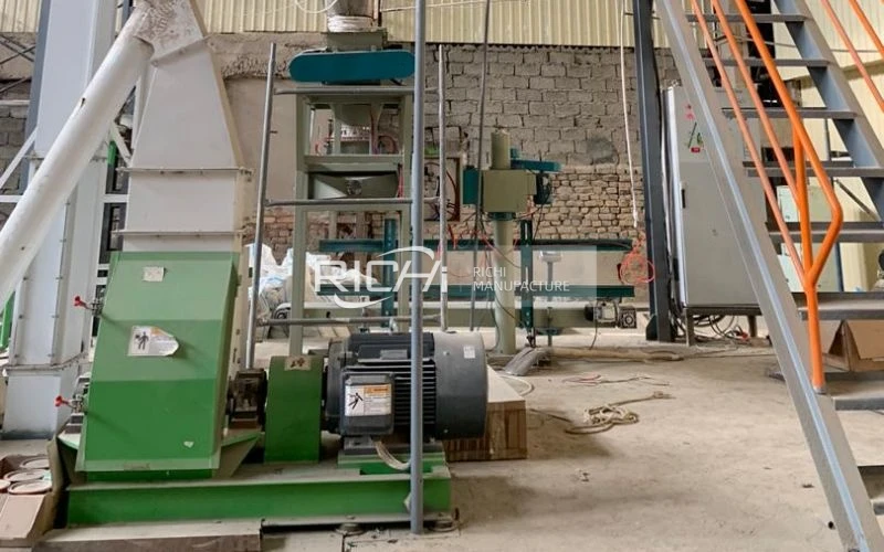 Animal Feed Hammer Mill in Brazil