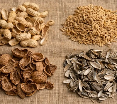 Crop Shells Peanut Rice