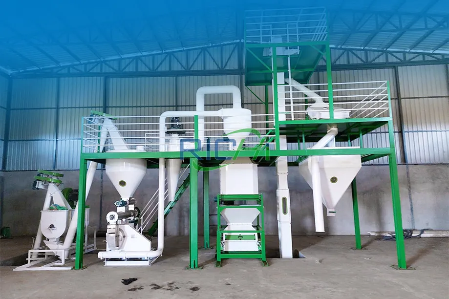 1T/H Custom Horse Feed Pellet Machine Project in India