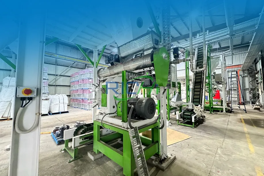 3-4T/H Cattle Sheep Feed Pellet Machine Project in Australia