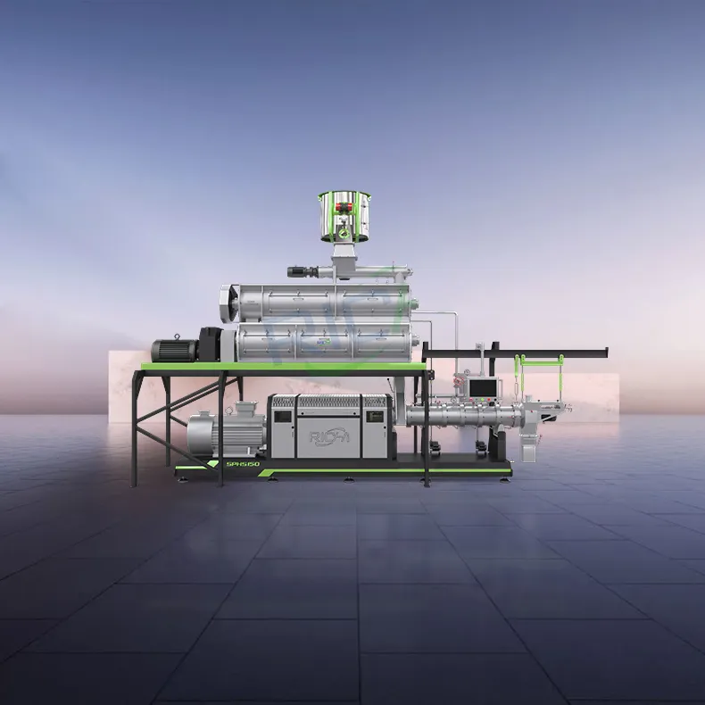 Pet food extruder machine