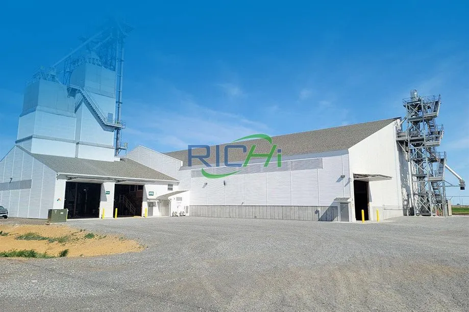 Línea de producción de fertilizantes orgánicos de 5 a 6 toneladas por hora en Australia