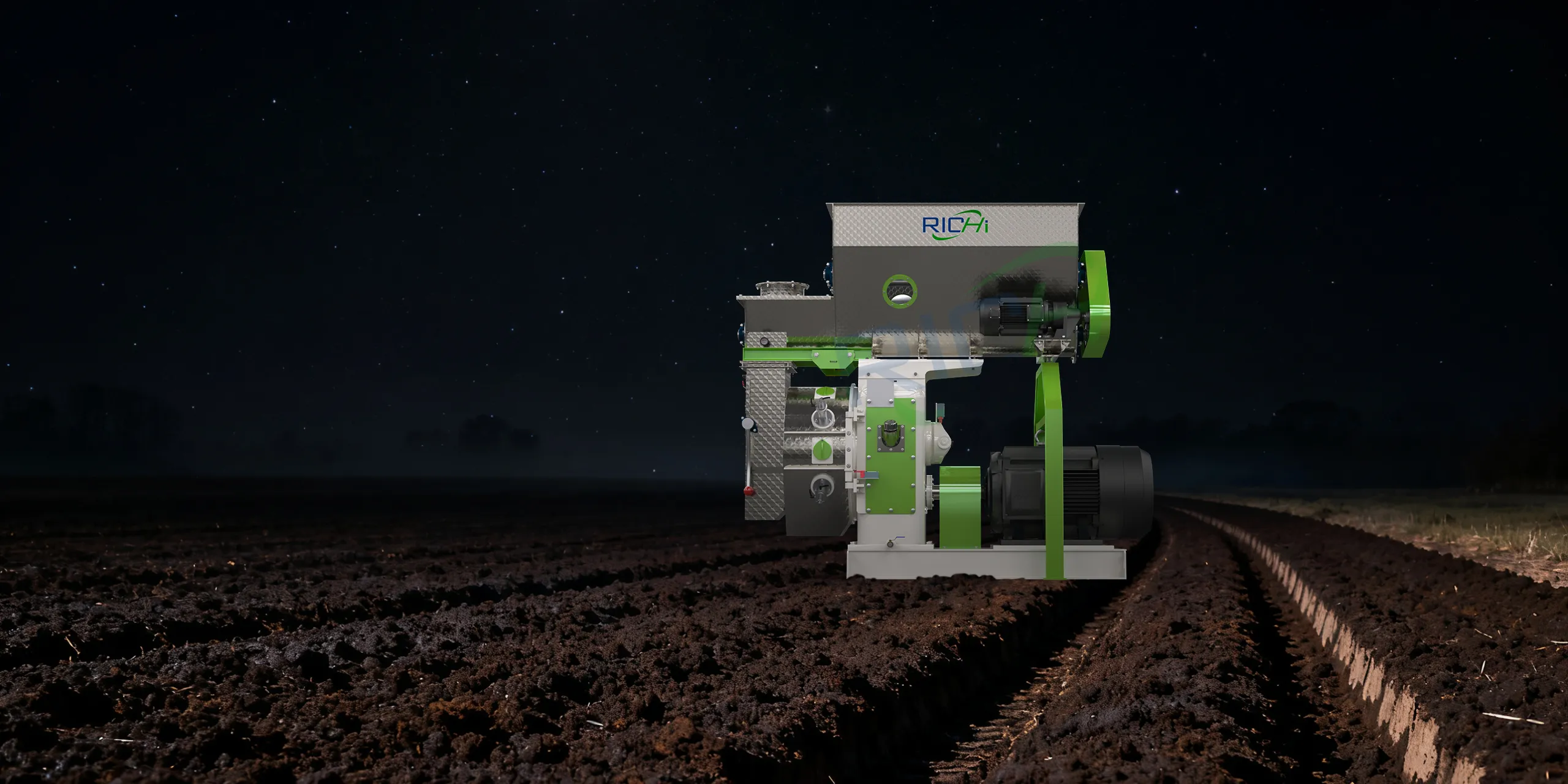 Máquina de pellets de biomasa en venta