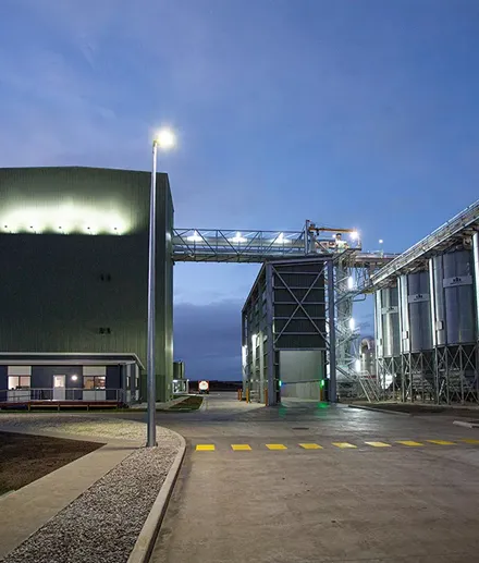 Biomasse-Pellet-Maschinenanlage