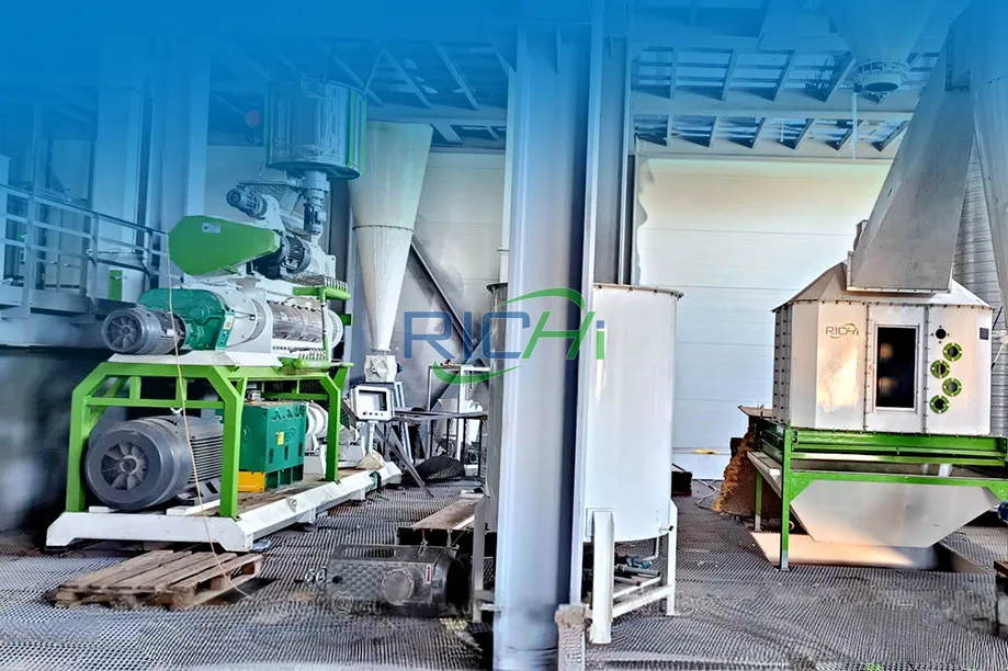 3 t/h Fischfutter-Extruderlinie in Kirgisistan
