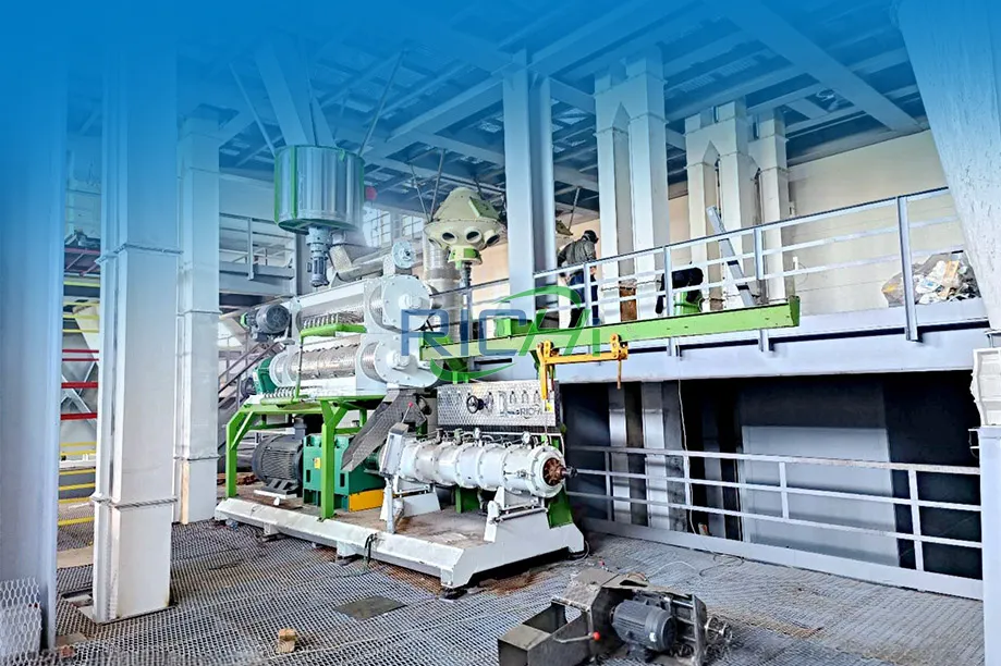 5 t/h Forellenfutter-Extruder für Russland-Projekt zu verkaufen