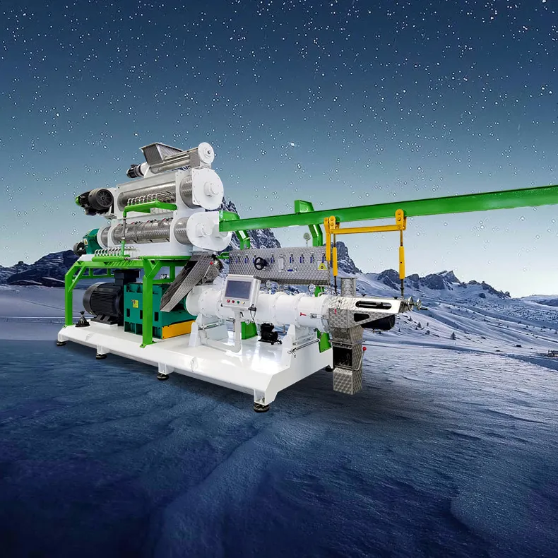 Extrudermaschine für schwimmendes Fischfutter