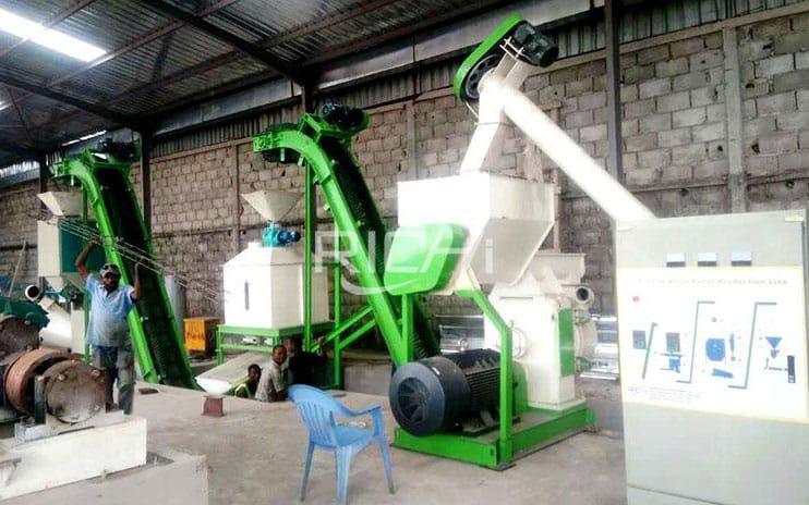 Congo 1-1.2 T/H Wood Pellet Plant