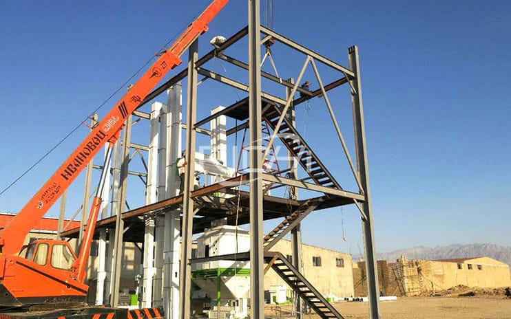 South Africa 10T/H Automatic Cattle Feed Plant Project