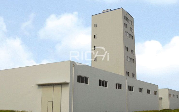 Saudi Arabia 15-16T/H poultry and cattle feed plant project