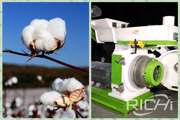 Cotton straw pellet machine for sale