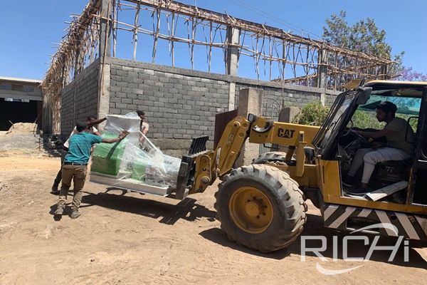 Ethiopia 5-ton powder production line equipment site1