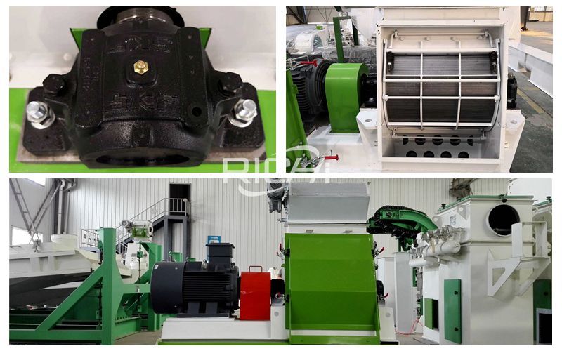 Application Of Feed Hammer Mill In The Feed Pellet Production Line