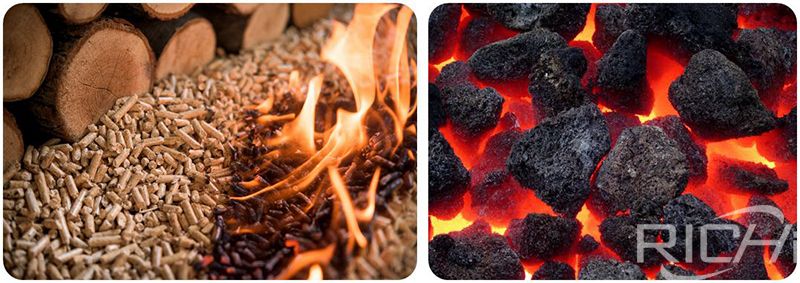 advantages of biomass pellets compare to traditional coal