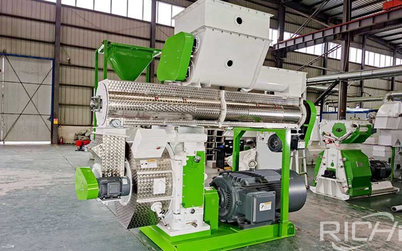 Large-volume Ring Die Pellet Machine