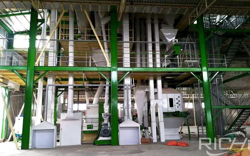 5-7 T/H Animal Pellet Production Line Project