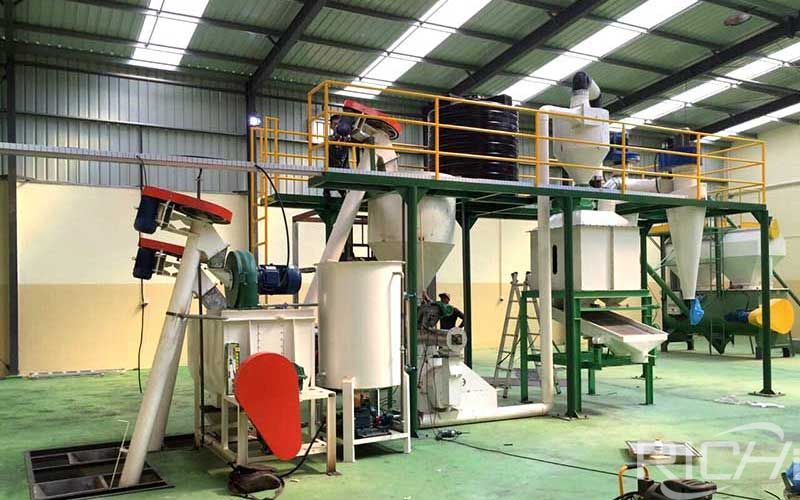 Production Process Of Cattle Feed Pellets