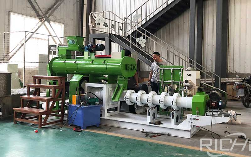 fish feed pellet extruder