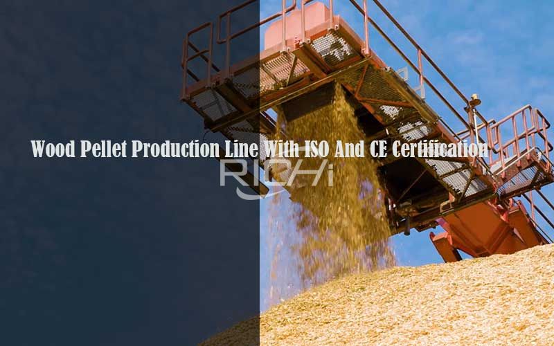 Price Of 1-1.5t/h And 2-3 T/h Wood Pellet Production Line With ISO And CE Certification