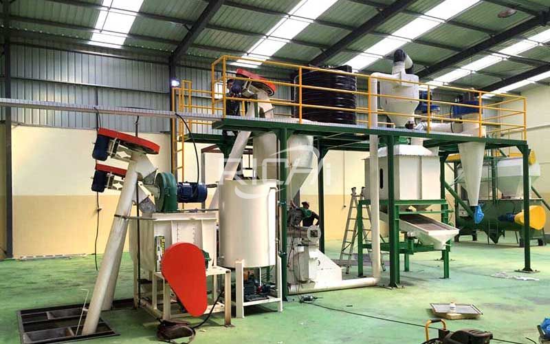 Chicken Feed Pellet Production Line