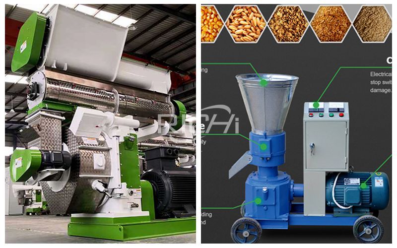 Ring die pellet machine VS flat die pellet machine