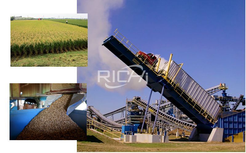 40,000 Tons/year Rice Husk Biomass Pellet Production Project