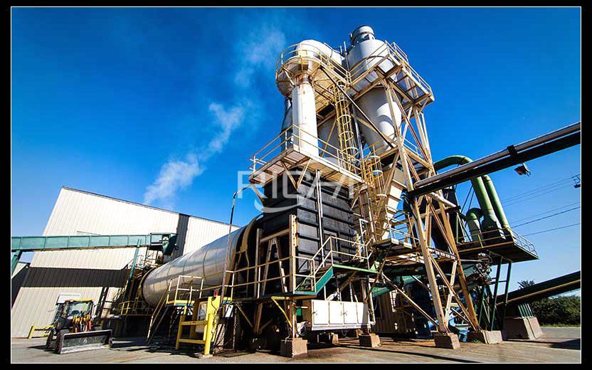 6 Pellet Machines Are Used in the Production Line of 20,000 Tons of Chaff Pellets Per Year