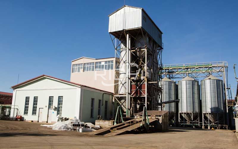 Large-volume livestock feed pellet production line project