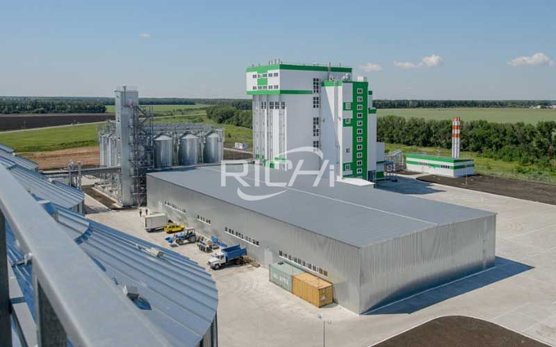 Large-volume ruminant feed pellet production line project