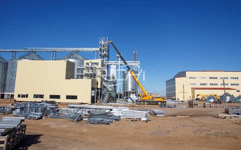 Engineering case of large-scale feed pellet production project