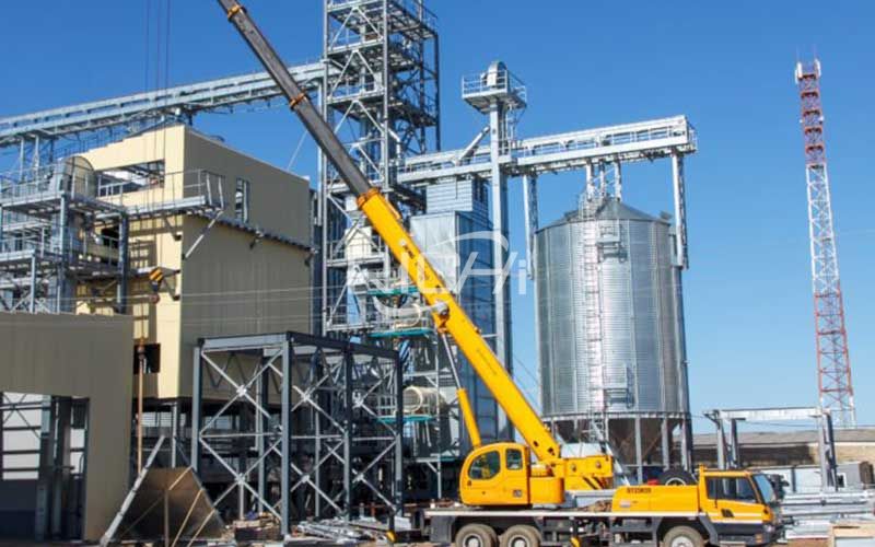 Large-volume livestock feed pellet production line project