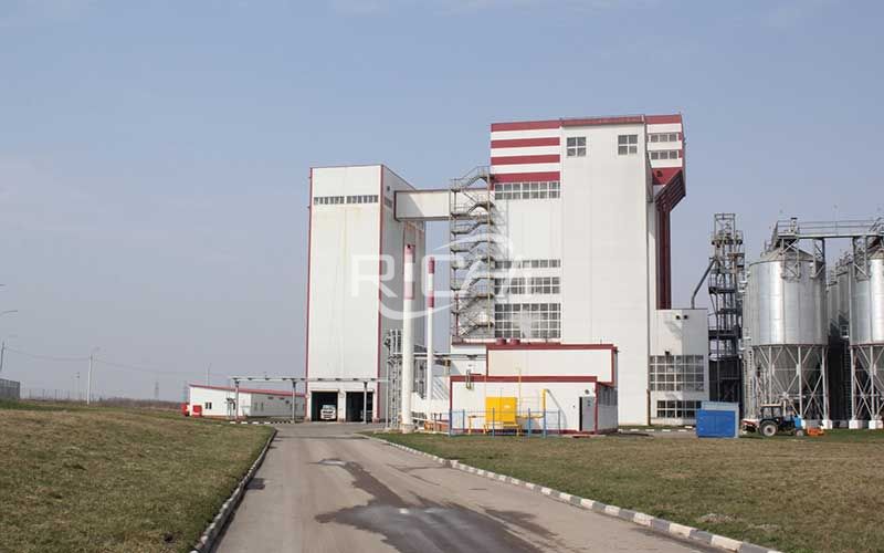 Large-volume feed pellet production project