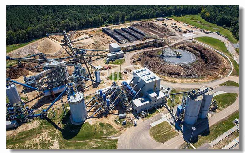 33 Tons/hour Biomass Wood Pellet Production Line Construction Project