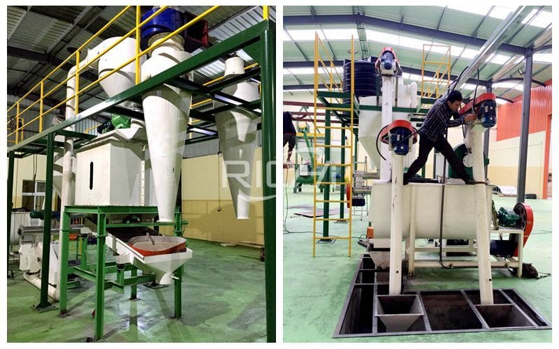 10 Tons/day Animal Feed Produce Processing Line Project Turnkey Project