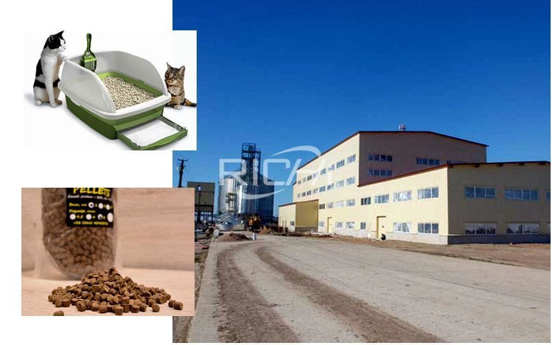 50,000 Tons of Cat Litter and Snacks Production Line Project