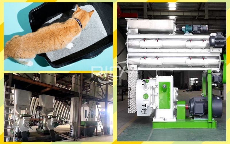 15,000 ton Cat Litter Pellet Making Machine Line Project