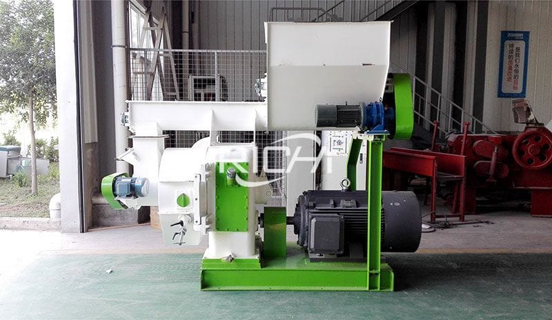 wood and plant residues waste pellet mill pelletizer