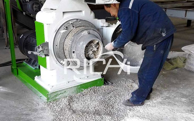 UK 5-6 T/H Natural Bentonite and Attapulgite Cat Litter Pellet Maker