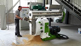 feed pellet making machine testing